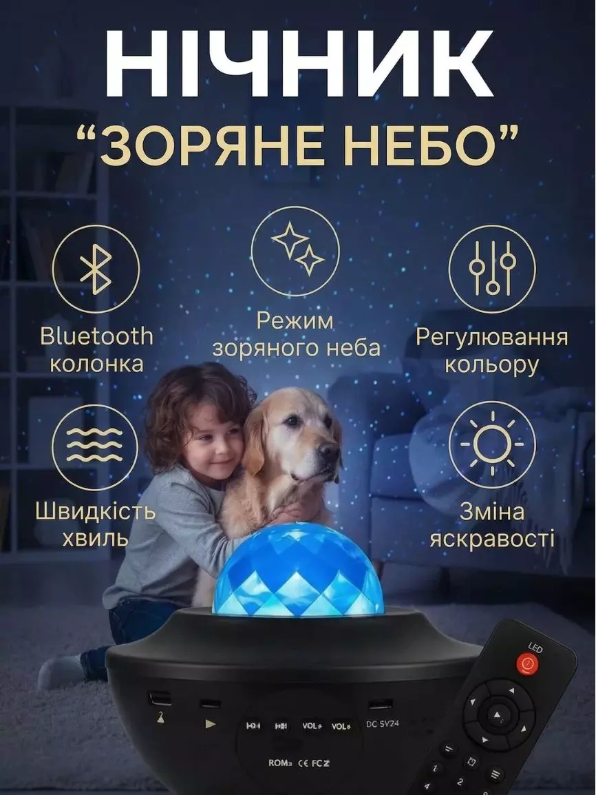Лазерний проєктор Галактика